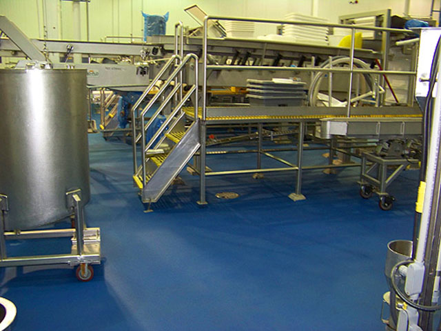 Epoxy Flooring For Food Processing