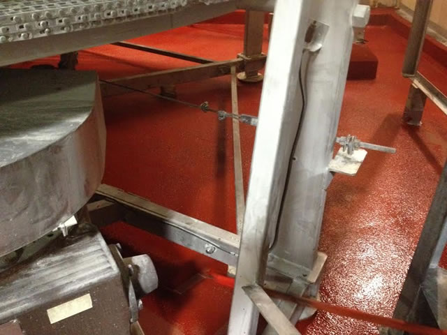 Spiral Freezer Concrete Floor Repair After 1